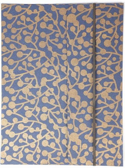 El Puente Schnellhefter aus handgeschöpften Papier mit Gummiband