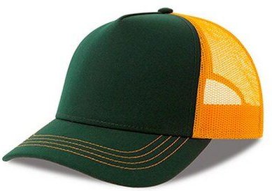 Atlantis Headwear Freizeit-Truckercap aus recyceltem Polyester-Segeltuch