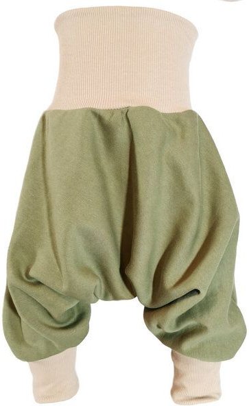 liebewicht Yogahose Pumphose Bio Sweat grün