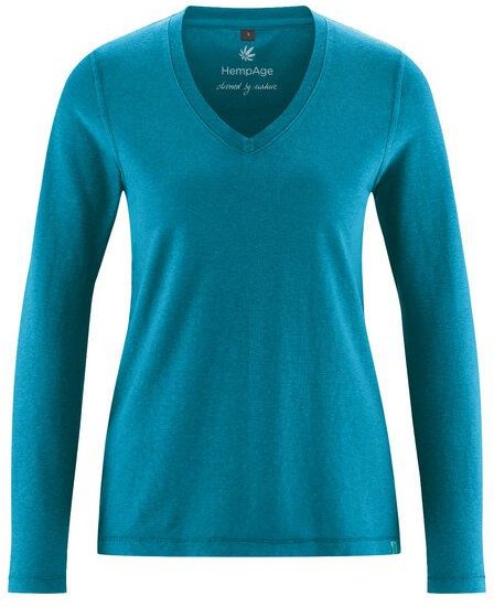 Thumbnail - HempAge Langarmshirt Damen Hanf/Biobaumwolle