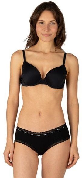 Thumbnail - Elsie Unterhosen Damen 5er Pack Hipster Short mit Spitze aus Baumwolle