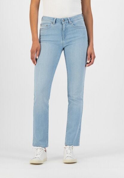 MUD Jeans Damen Jeans "Faye Straight - Sunny Stone"