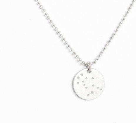 renna deluxe Sternzeichen Kette Silber