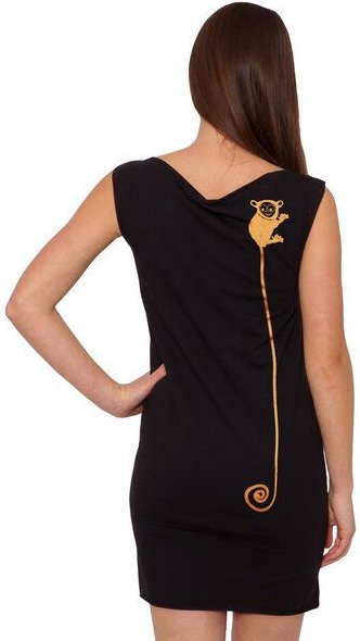 HANDGEDRUCKT "Teeny Weeny Goblin" Bio-Kleidchen