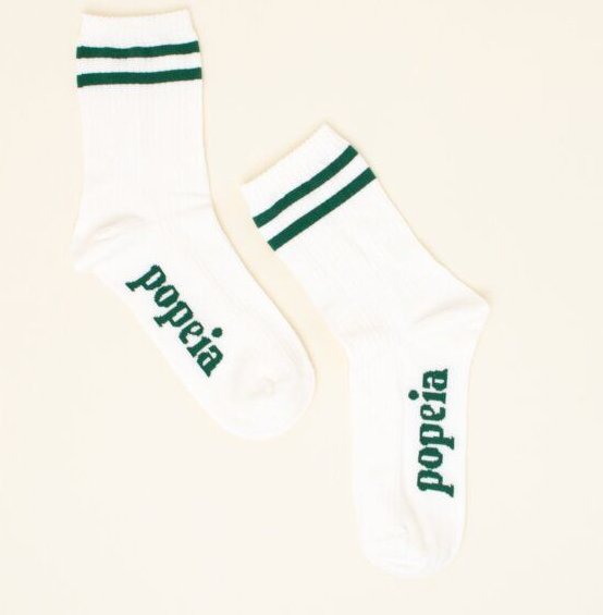 Socken weiß/natur "popeia" - The Sporty