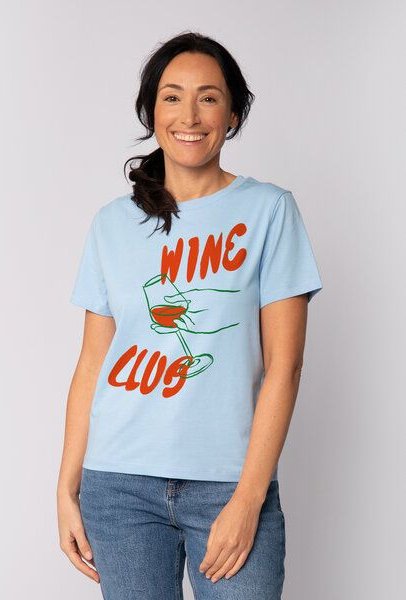 watapparel T-Shirt Frauen Wine Club