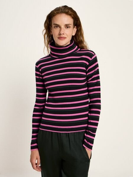 LANIUS Rollkragenshirt aus Bio-Baumwolle