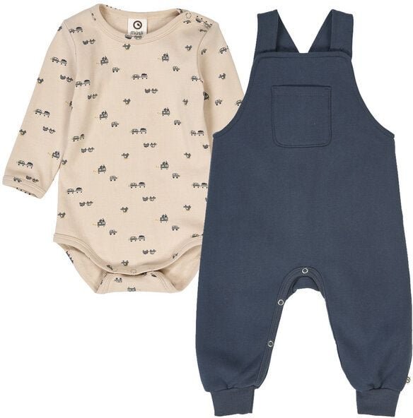 Thumbnail - müsli Set aus Langarmbody und Babyhose