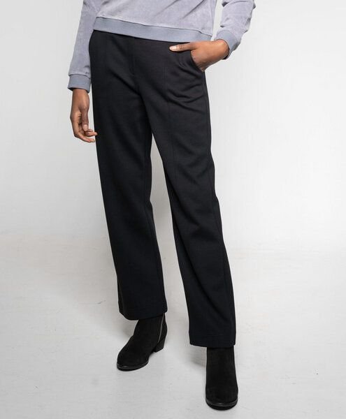 Alma & Lovis Edle Hose in Gabardine-Struktur aus feiner Bio-Baumwolle | Gabardine Hose