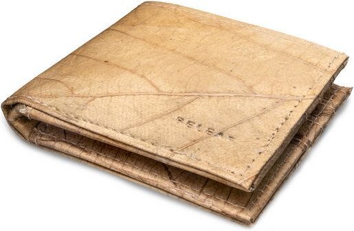 BELEAF Veganes Portemonnaie "FOLD LEAF" aus Blattleder