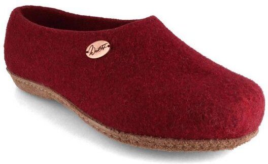 WoolFit Filzhausschuhe „Classic“ mit geschlossener Sohle für extra Halt mit Schuheinlage