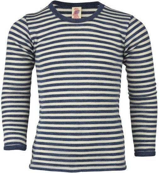 Engel natur Kinder Unterhemd Langarm Schurwolle kbT