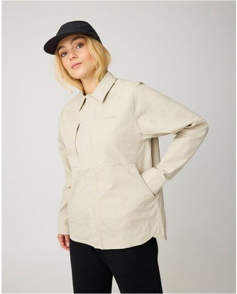 Thumbnail - KnowledgeCotton Apparel Jacke VENT CANVAS 200 aus Bio-Baumwolle - Damen