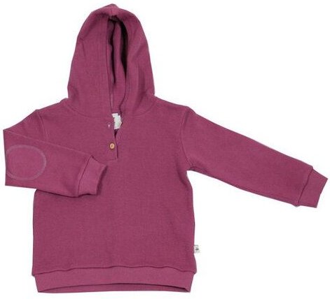 Thumbnail - Leela Cotton Piquéstoff Hoodie Bio-Baumwolle Langarmshirt Kapuzenpullover 2023