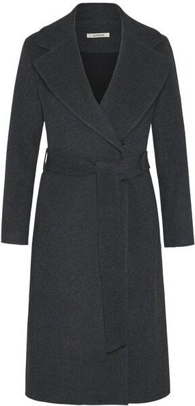 Wunderwerk Damen Mantel aus Schurwolle "Belted coat merino flannel"