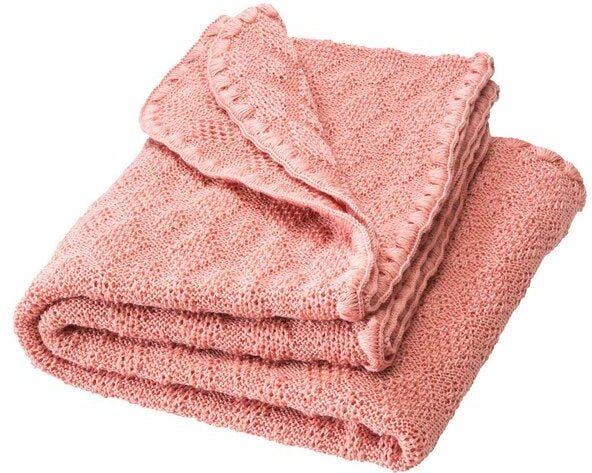 Disana Woll-Babydecke Ajour Strickdecke kbT Wolle