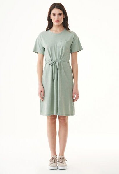 ORGANICATION Slub-Jersey-Kleid aus Bio-Baumwolle