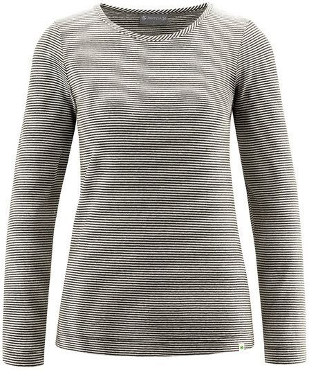 HempAge Gestreiftes Langarm Shirt Hanf/Biobaumwolle