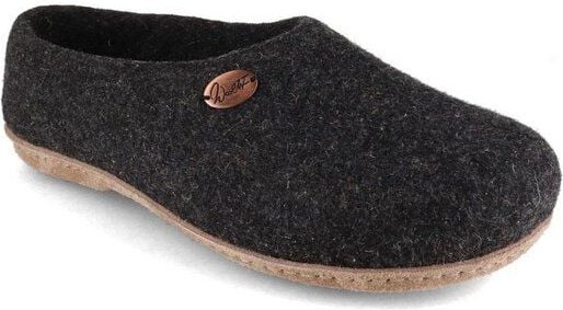 WoolFit Filzhausschuhe „Classic“ mit geschlossener Sohle für extra Halt mit Schuheinlage