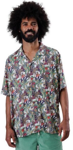 Brava Fabrics Kurzarm-Hemd Helios Aloha