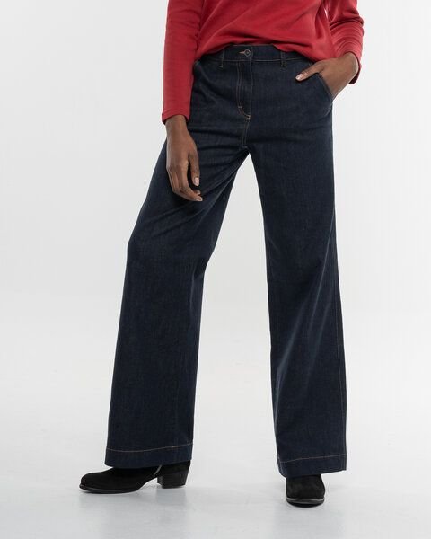 Alma & Lovis Trendige Marlene-Jeans aus Bio-Baumwoll Denim | Jeans Marlene