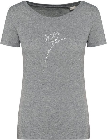 Brandless Basic Bio T-Shirt (ladies) Nr.4 Rotkehlchen 155g/m²