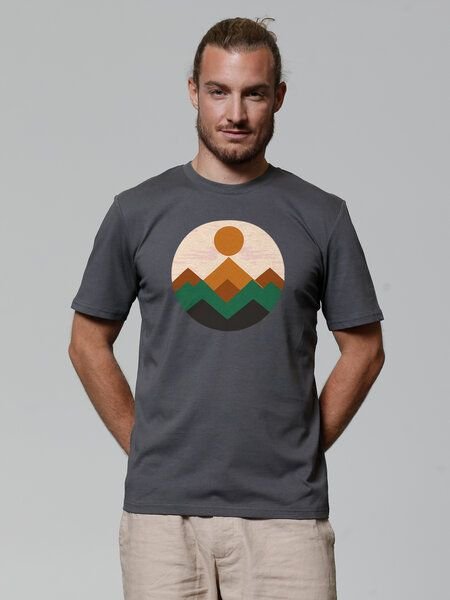 watapparel T-Shirt Unisex Geometric Landscape 2