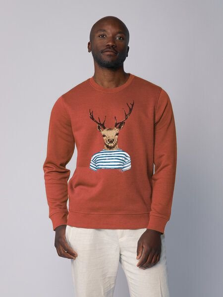 watapparel Sweatshirt Unisex Hirsch