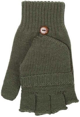 Pure-Pure Merino Handschuh mit Fingerkappe umklappbar