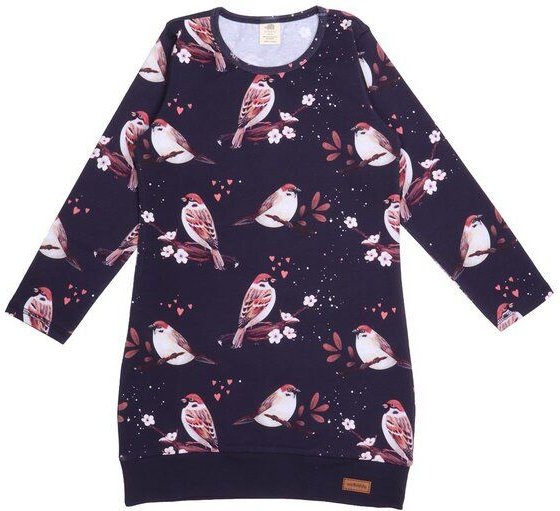 Kinder Sportkleid aus Bio-Baumwolle in Dunkelblau – GOTS-zertifiziert, Walkiddy