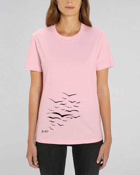 Human Family Bio Unisex T-Shirt "Create - Free Birds" in verschiedenen Farben