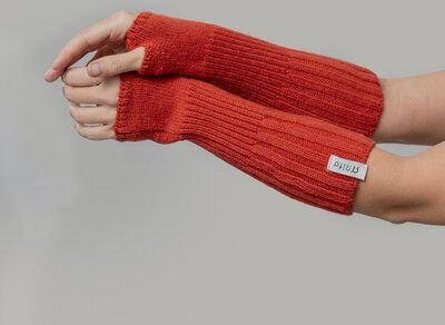 Rifò - Circular Fashion Made in Italy Recycelte Kaschmir-Pulswärmer – Tamara