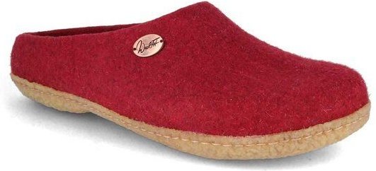 WoolFit Filzpantoffeln „Classic“ mit Naturgummisohle mit weichen Filzeinlagen
