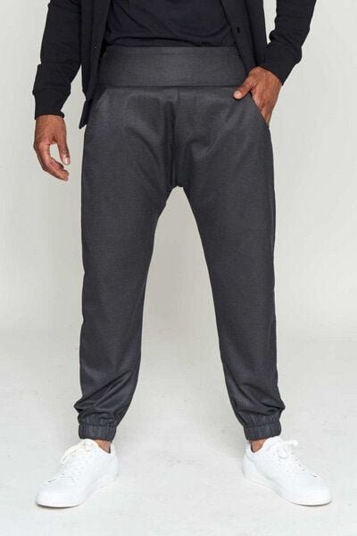 LUMEN organic Hose BAMBUSVISKOSE unisex anthrazit