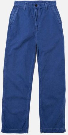 Nudie Jeans Wendy Herringbone Pants - Blue