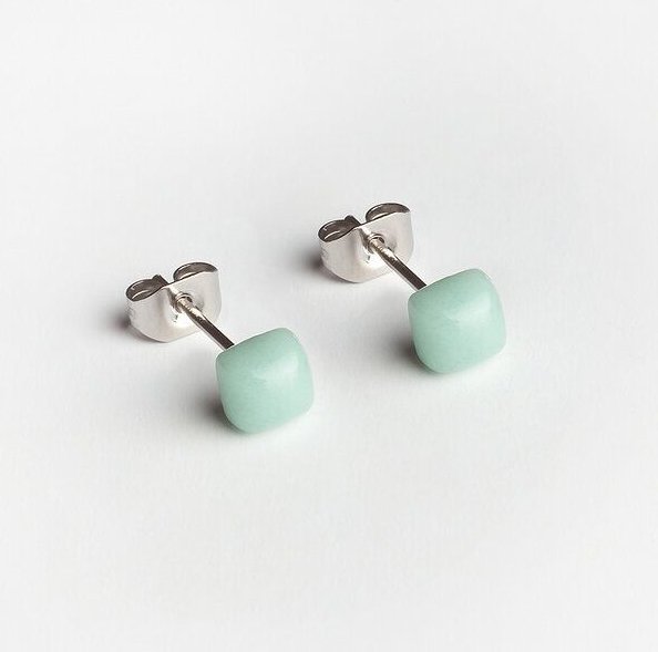 ALEXASCHA Geometrische Ohrstecker