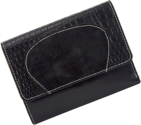 Sunsa Leder Geldbörse Portemonnaie Dame Brieftasche großer Geldbeutel