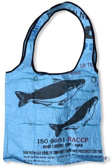 Beadbags Einkaufstasche Ri43 recycelter Reissack