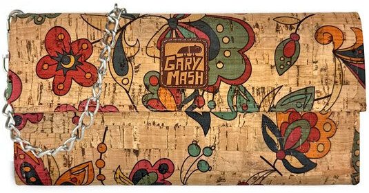 GARY MASH Geldbörse aus robustem Korkstoff