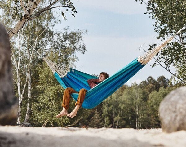 HängemattenGlück Beleza, Hängematte XL aus Bio-Baumwolle, GOTS zertifiziert