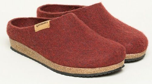 Stegmann Filzpantoffel 208 aus 100% hochwertiger Merino-Wolle - Hausschuhe für Damen & Herren - Pantoffeln mit Komfort-K...