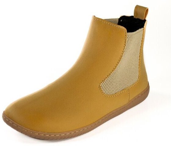 Fairticken Gefütterte vegane Barefoot Chelsea Boots ABELA