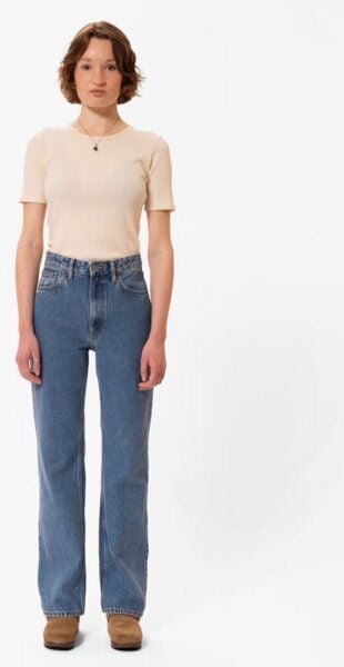 Nudie Jeans Dame Jeans - Clean Eileen - aus Bio-Baumwolle