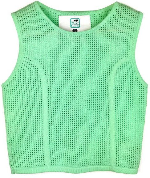 GARY MASH Gestricktes cropped Top Rosita aus Biobaumwolle