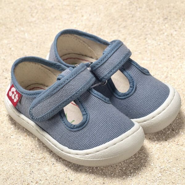 Pololo DEAKTIVIERT_luftiger Sommersneaker "Arena" aus Baumwolle (Bio kbA), Größen 20-27