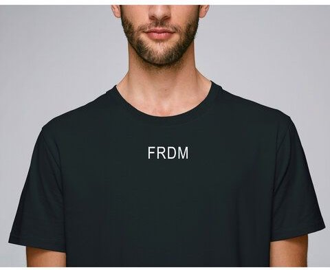 Human Family Herren Bio T-Shirt Rolls - Freedom