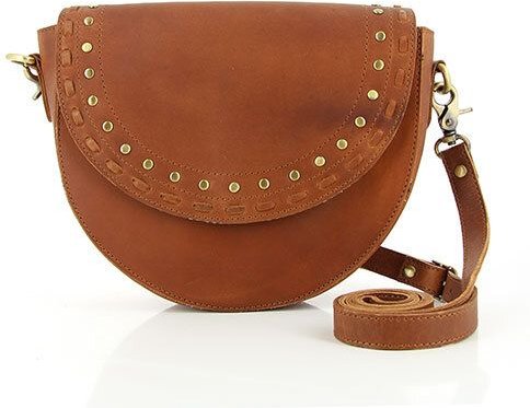 GLOBO Fair Trade Umhängetasche RIVET, Ökoleder