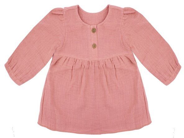 maximo Baby Bluse Langarm Bio Baumwolle Musselin