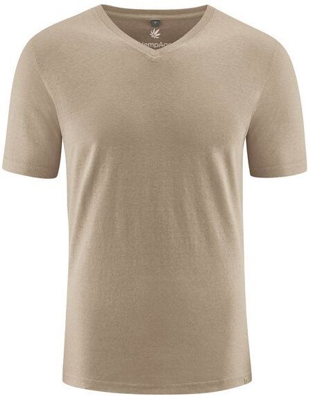 HempAge V-Kragen T-Shirt Hanf/Biobaumwolle