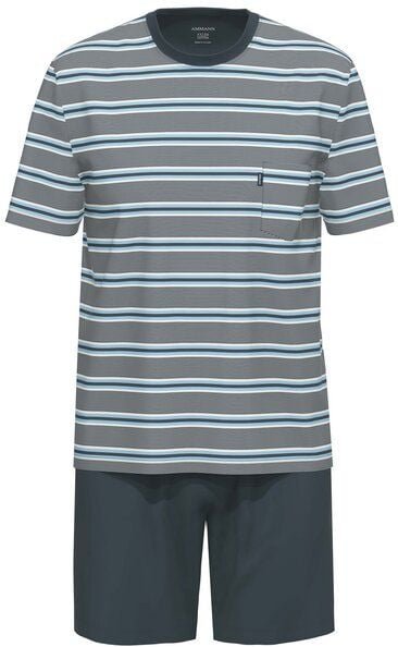 Thumbnail - Ammann Schlafanzug kurz | Bio-Baumwolle | Nevis